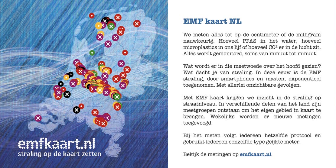 EMF kaartje om uit te delen