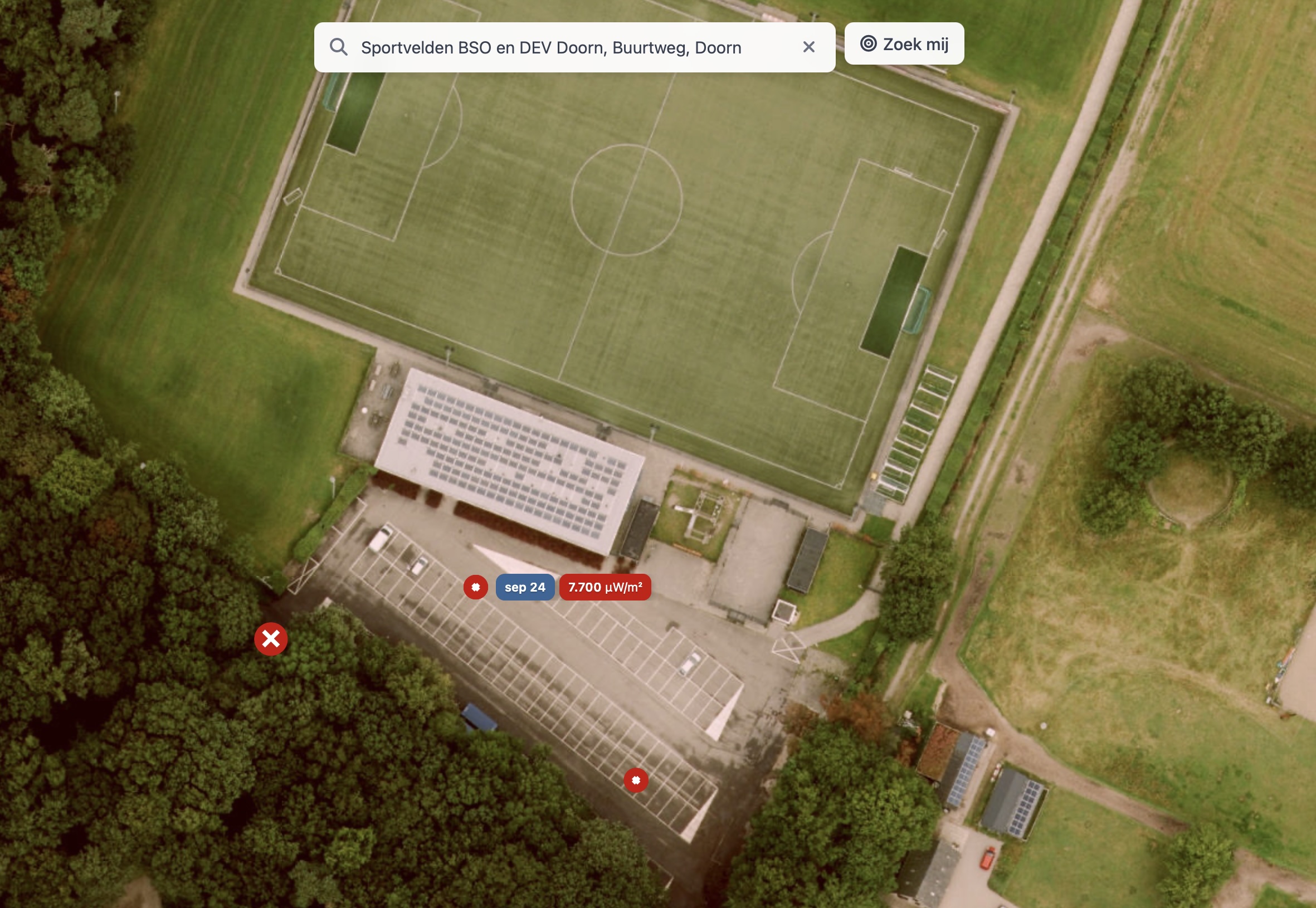 1-puntmeting bij DEV Doorn