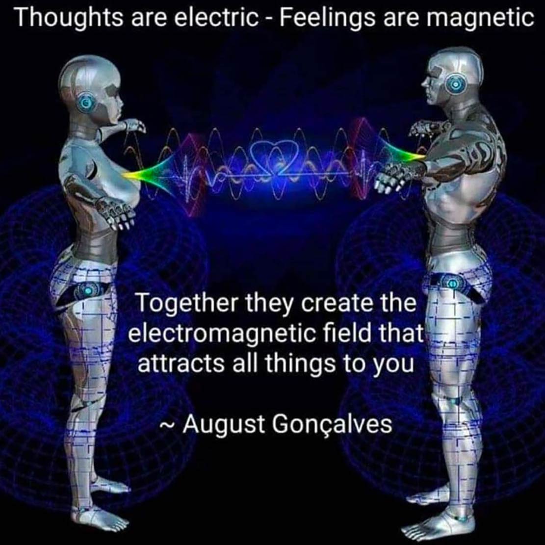 We zijn elektromagnetische wezens. Ons hart, hersenen, cellen en DNA gebruiken draadloze communicatie.